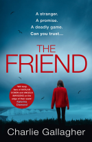 book cover for The Friend