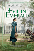 book cover for Evil in Emerald