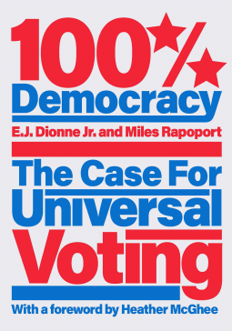 book cover for 100% Democracy