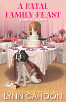 book cover for A Fatal Family Feast