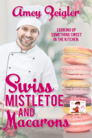 book cover for Swiss Mistletoe and Macarons