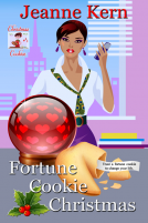 book cover for Fortune Cookie Christmas