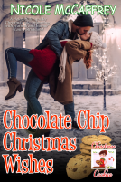 book cover for Chocolate Chip Christmas Wishes