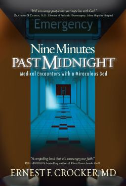 book cover for NINE MINUTES PAST MIDNIGHT