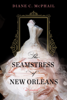 book cover for The Seamstress of New Orleans