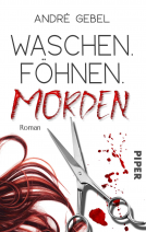 Buchcover für Waschen. Föhnen. Morden