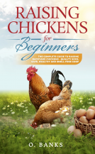 book cover for Raising Chickens for Beginners