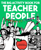 book cover for The Big Activity Book for Teacher People