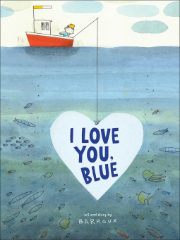 book cover for I Love You, Blue