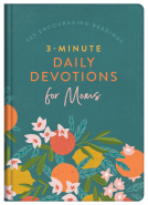 book cover for 3-Minute Daily Devotions for Moms