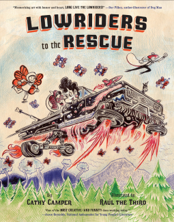 book cover for Lowriders to the Rescue
