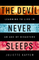 book cover for The Devil Never Sleeps
