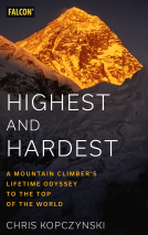 book cover for Highest and Hardest