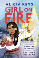 book cover for Girl on Fire