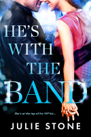 book cover for He's with the Band