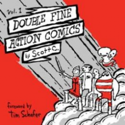 book cover for Double Fine Action Vol 1