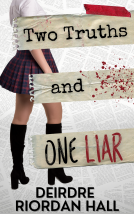 book cover for Two Truths and One Liar