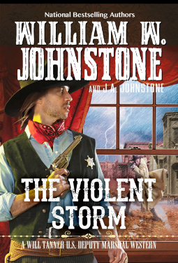 book cover for The Violent Storm