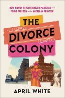 book cover for The Divorce Colony