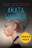 book cover for SKEAK PEEK: Akata Warrior