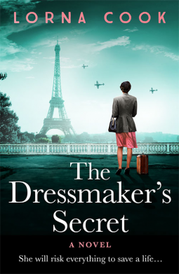 book cover for The Dressmaker’s Secret