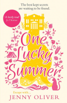 book cover for One Lucky Summer