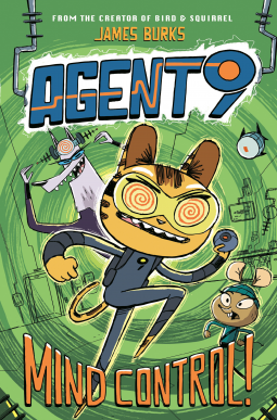 book cover for Agent 9: Mind Control!