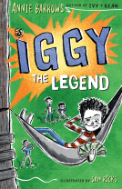 book cover for Iggy The Legend
