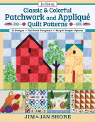 book cover for Classic & Colorful Patchwork and Appliqué Quilt Patterns