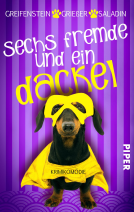 Buchcover für Sechs Fremde und ein Dackel