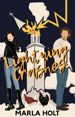 book cover for Lightning Crashes