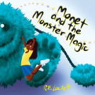 book cover for Monet and the Monster Magic