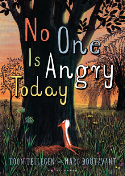 book cover for No One Is Angry Today