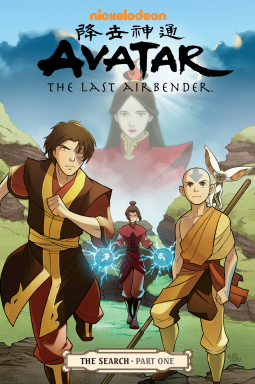 book cover for Avatar: The Last Airbender - The Search Part 1