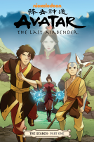 book cover for Avatar: The Last Airbender - The Search Part 1
