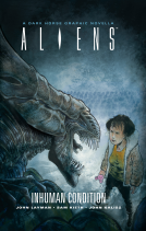 book cover for Aliens: Inhuman Condition