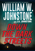 book cover for Down the Dark Streets