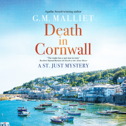 book cover for Death in Cornwall