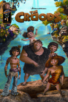 book cover for The Croods Prequel