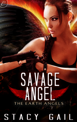 book cover for Savage Angel