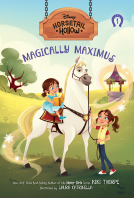 book cover for Magically Maximus: Princess Rapunzels Horse (Disneys Horsetail Hollow, Book 1)