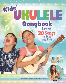 book cover for Kids' Ukulele Songbook
