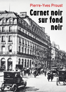 Couverture du livre pour Carnet noir sur fond noir