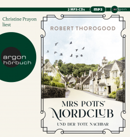 Buchcover für Mrs Potts’ Mordclub und der tote Nachbar
