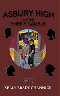 book cover for Asbury High and the Thief’s Gamble
