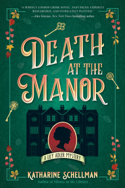 book cover for Death at the Manor
