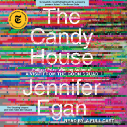 book cover for The Candy House
