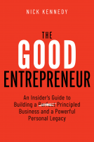 book cover for The Good Entrepreneur