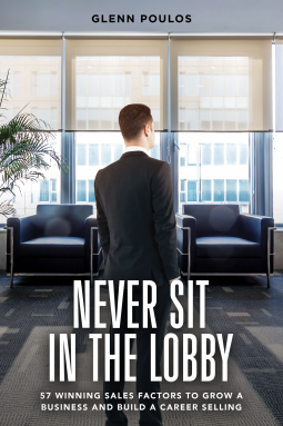 book cover for Never Sit in the Lobby