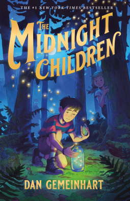 book cover for The Midnight Children